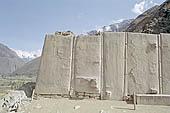 Ollantaytambo, the archeological complex, Pre Inca monoliths